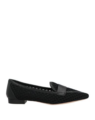 Agl Attilio Giusti Leombruni Blanca Plots Moc Pointed Toe Flat In Black