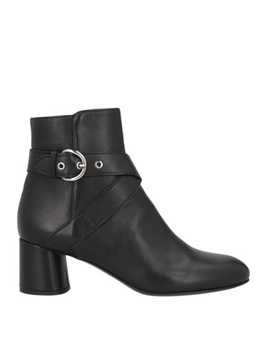 Agl Attilio Giusti Leombruni Agl Woman Ankle Boots Black Size 8 Leather In Black