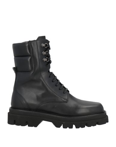 Triver Flight Woman Ankle Boots Black Size 8 Leather In Black