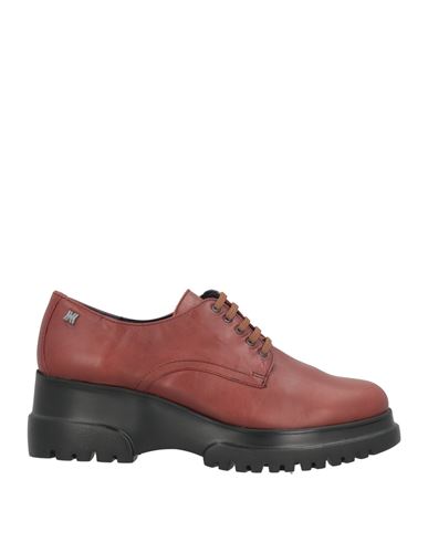 Callaghan Adaptaction Woman Lace-up Shoes Brown Size 10 Leather