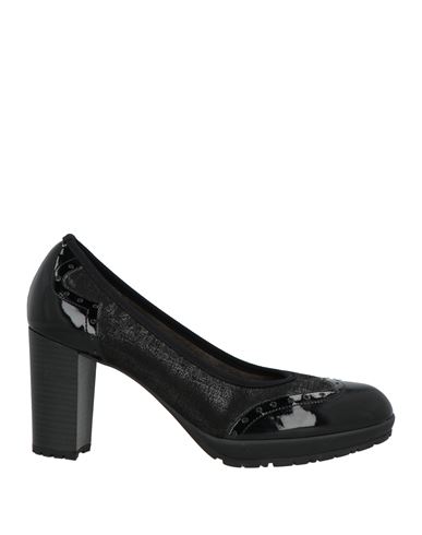 Cinzia Soft Woman Pumps Black Size 6 Textile Fibers In Black