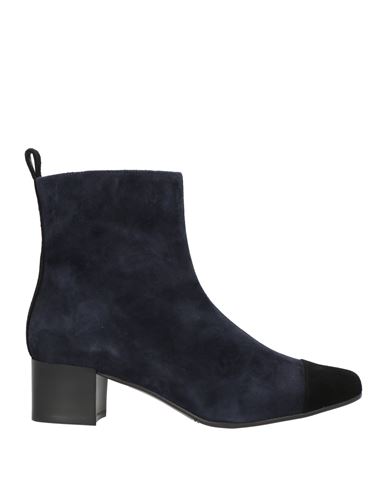 Carel Paris Woman Ankle Boots Navy Size 7.5 Leather