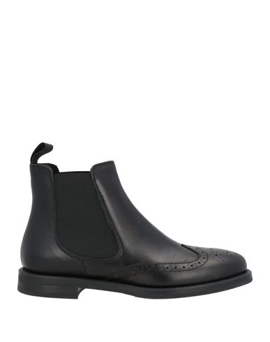 Frau Woman Ankle Boots Black Size 8 Leather In Black