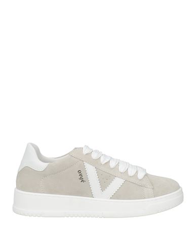 Ovyè Ovyé Woman Sneakers Light Grey Size 10 Leather In Gray