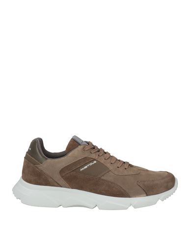 Ambitious Man Sneakers Khaki Size 6 Leather In Sand