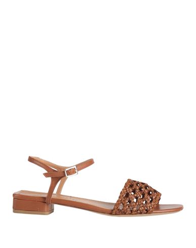 Victoria Petra Woman Sandals Brown Size 11 Textile Fibers In Brown