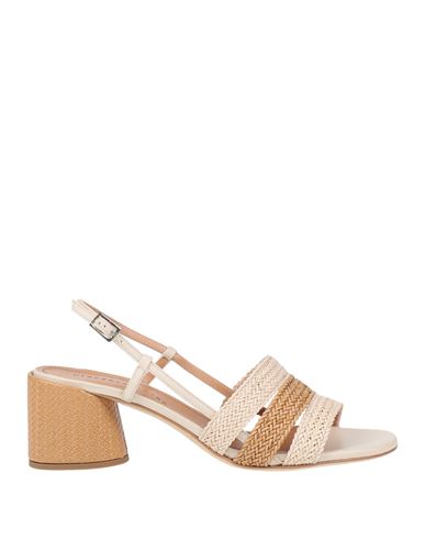 Victoria Petra Woman Sandals Off White Size 11 Textile Fibers In White