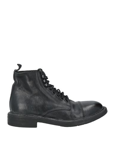 Moma Man Ankle Boots Black Size 6 Leather In Black