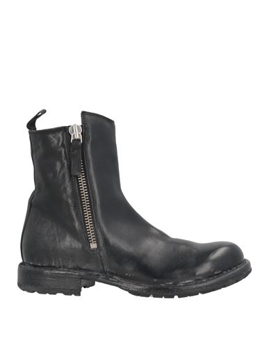Moma Woman Ankle Boots Black Size 8 Leather In Black