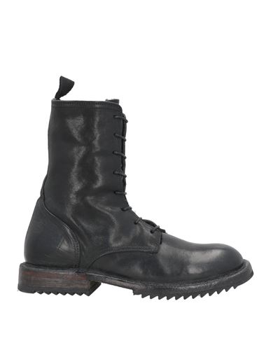 Moma Woman Ankle Boots Black Size 8 Leather In Black