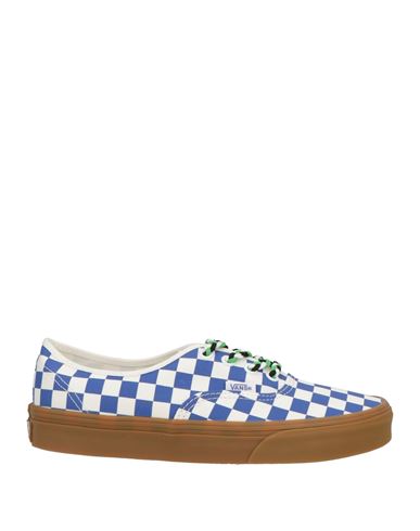 Vans Woman Sneakers Blue Size 7.5 Textile Fibers