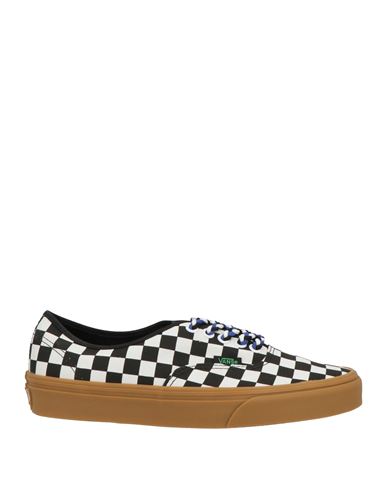 Vans Woman Sneakers Black Size 8 Textile Fibers