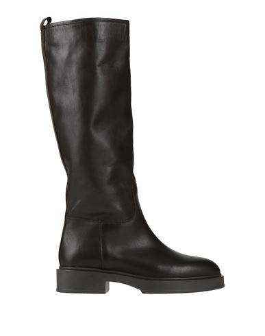 The Icona Woman Boot Dark Brown Size 8 Calfskin
