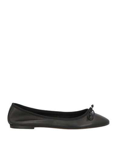 Ovyè Ovyé Woman Ballet Flats Black Size 8 Leather In Black