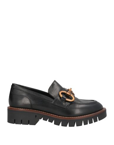 Anima Woman Loafers Black Size 6 Leather