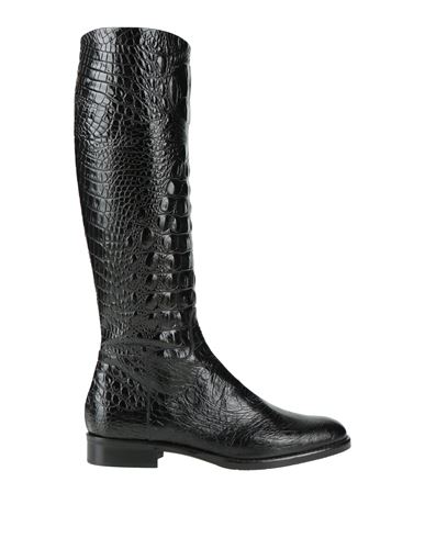 E'clat Woman Boot Black Size 7.5 Leather