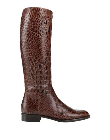 E'clat Woman Boot Brown Size 8.5 Leather