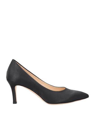 Melluso Woman Pumps Black Size 6.5 Textile Fibers