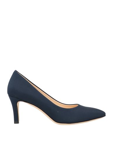 Melluso Woman Pumps Midnight Blue Size 6.5 Textile Fibers