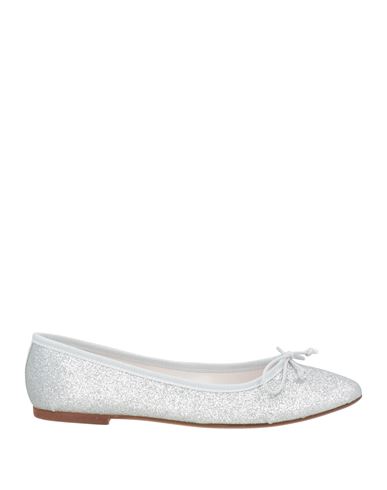Ovyè Ovyé Woman Ballet Flats Silver Size 8 Synthetisches Material