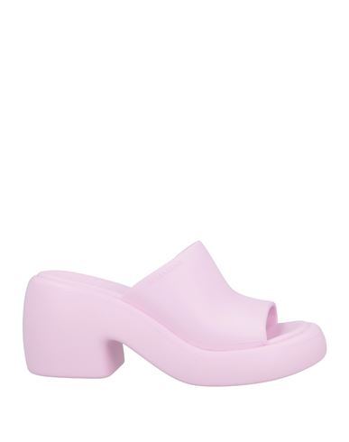 Ferragamo Woman Sandals Pink Size 8 Rubber In Pink