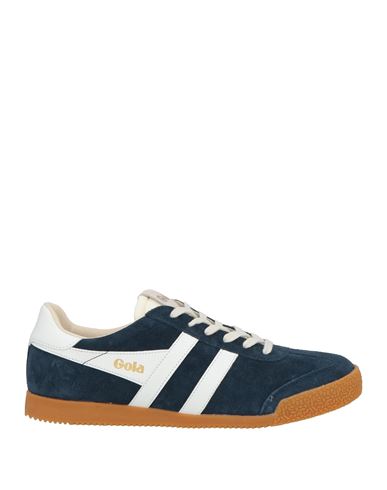 Gola Man Sneakers Midnight Blue Size 9 Leather In Blue