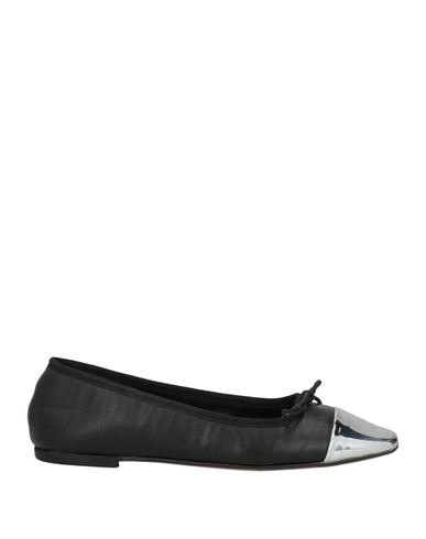 Ovyè Ovyé Woman Ballet Flats Black Size 8 Leather In Black