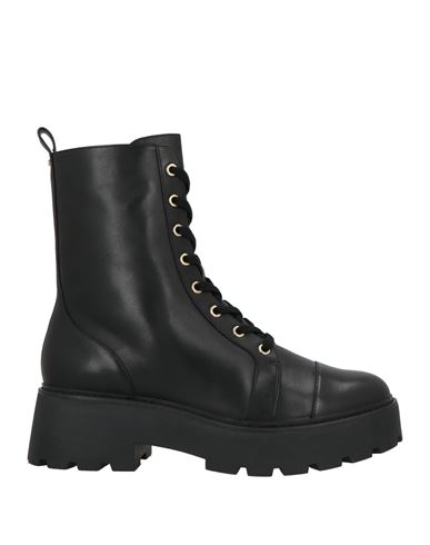 Michael Michael Kors Woman Ankle Boots Black Size 6 Cow Leather