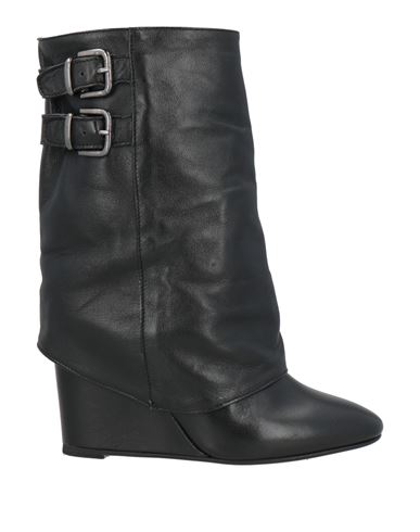 Botines de caña alta Mujer Negro 36,37,38,39,40 Mujer