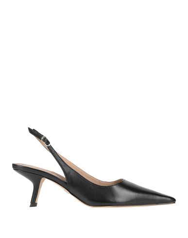 Sam Edelman Woman Pumps Black Size 8 Leather In Black