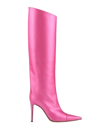 Alexandre Vauthier Woman Boot Magenta Size 6 Textile Fibers In Purple
