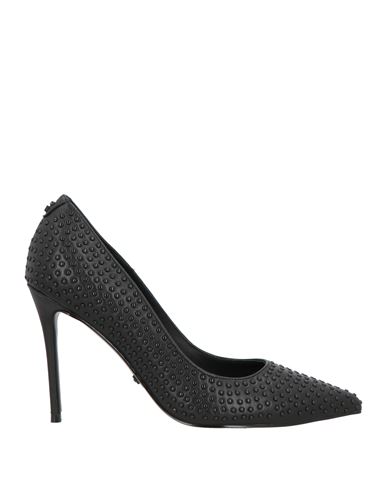 Guess Woman Pumps Black Size 7 Leather