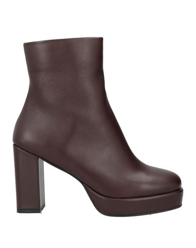 Pixy Woman Ankle Boots Chocolate Brown Size 10 Leather