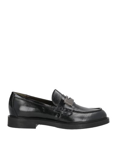 Laura Bellariva Woman Loafers Black Size 5 Leather In Black