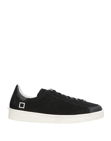Date D. A.t. E. Man Sneakers Black Size 10 Leather In Black
