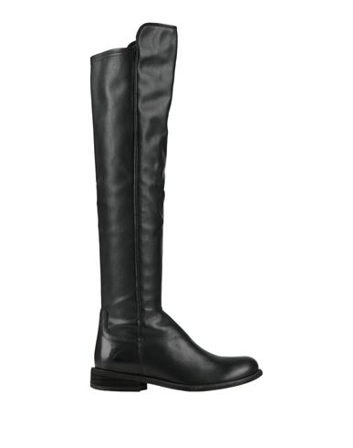 Felmini Woman Boot Black Size 7 Calfskin In Black