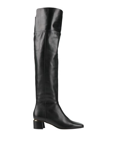 Jimmy Choo Loren 45 Calfskin Over-the-knee Boots In Black