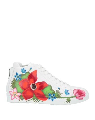 Maimai Woman Sneakers White Size 10 Leather In White