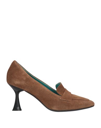 Pixy Woman Loafers Khaki Size 10 Leather In Sand