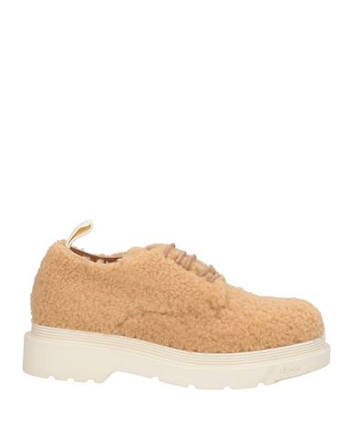 Buttero Woman Lace-up Shoes Camel Size 8 Leather In Brown