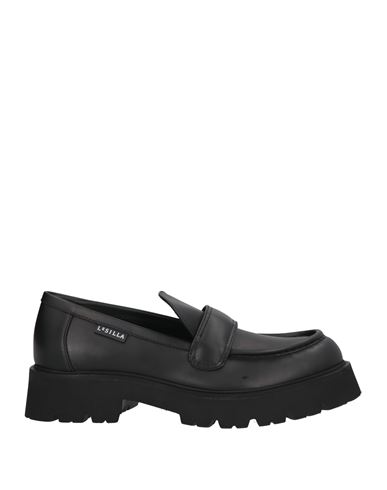 Le Silla Woman Loafers Black Size 11 Leather