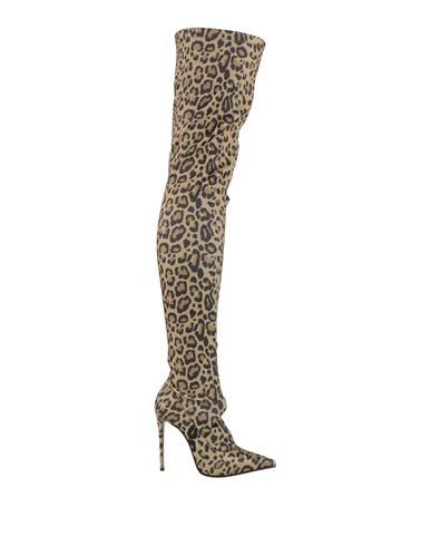 Le Silla Woman Boot Camel Size 5 Textile Fibers In Sand