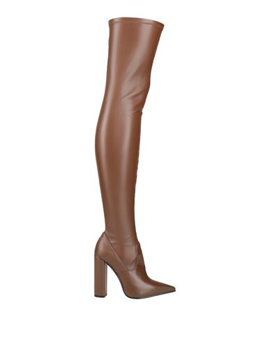 Le Silla Woman Boot Brown Size 5.5 Textile Fibers In Brown