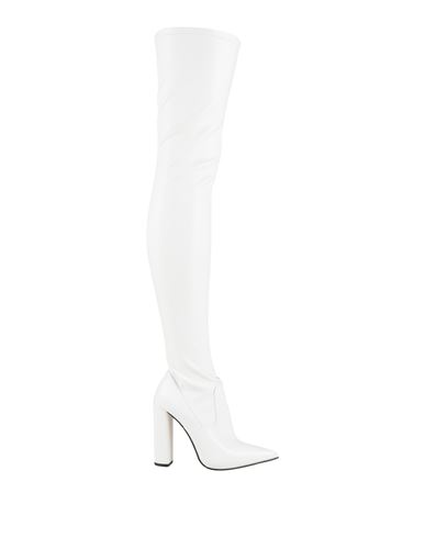 Le Silla Woman Boot White Size 8 Textile Fibers In White