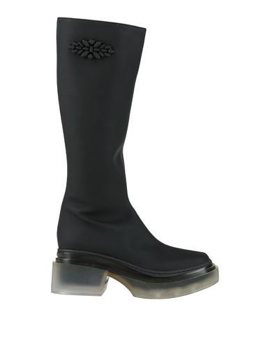 Le Silla Woman Boot Black Size 8 Textile Fibers In Black