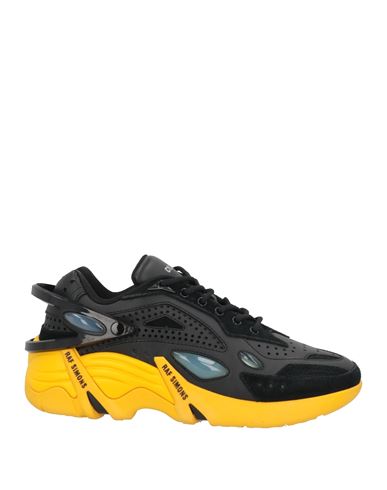Raf Simons Runner Woman Sneakers Black Size 8 Synthetisches Material In Multi