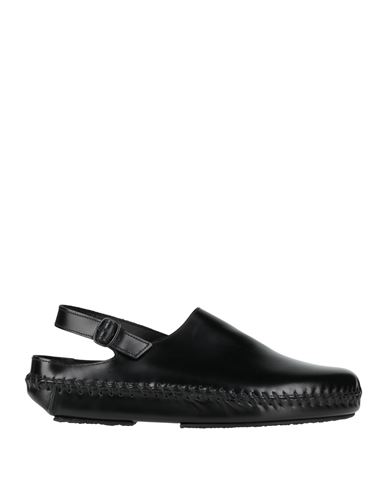 Hereu Cargol Genuine Shearling Lined Clog In Black