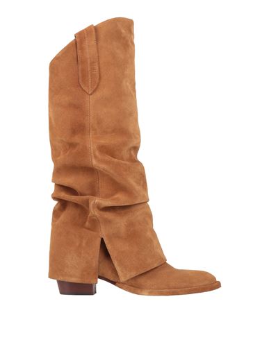 N°21 Woman Boot Camel Size 6 Leather In Sand