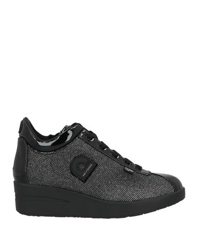 Agile By Rucoline Woman Sneakers Black Size 9 Synthetisches Material In Black