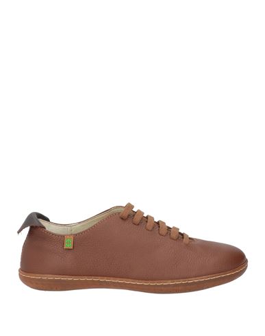 El Naturalista Woman Sneakers Brown Size 7 Leather In Brown